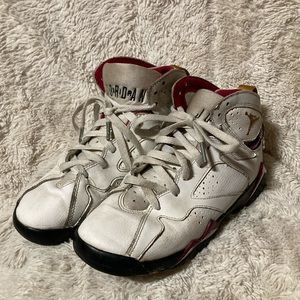Nike Air Jordan 7 Retro "Cardinal" sz 5.5y